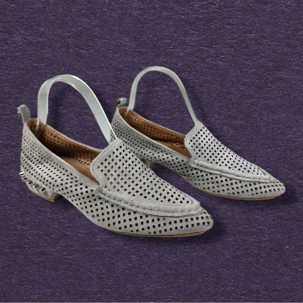 BEAST FASHION Perforated Max Studded Loafer